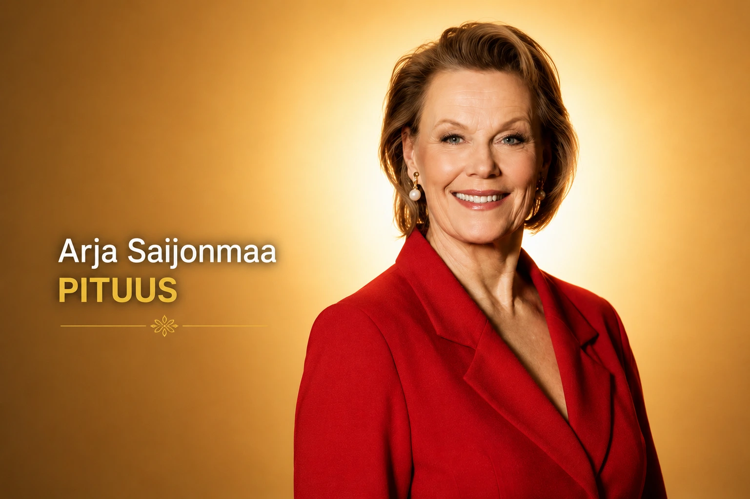 Arja Saijonmaa pituus paljastuu