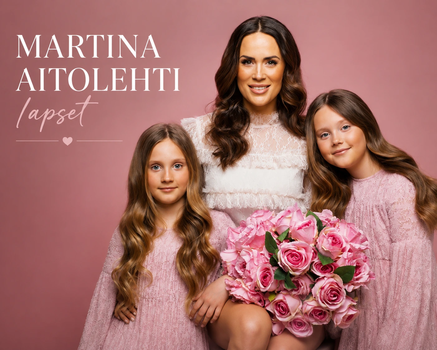 Martina Aitolehti lapset ja heidän isänsä