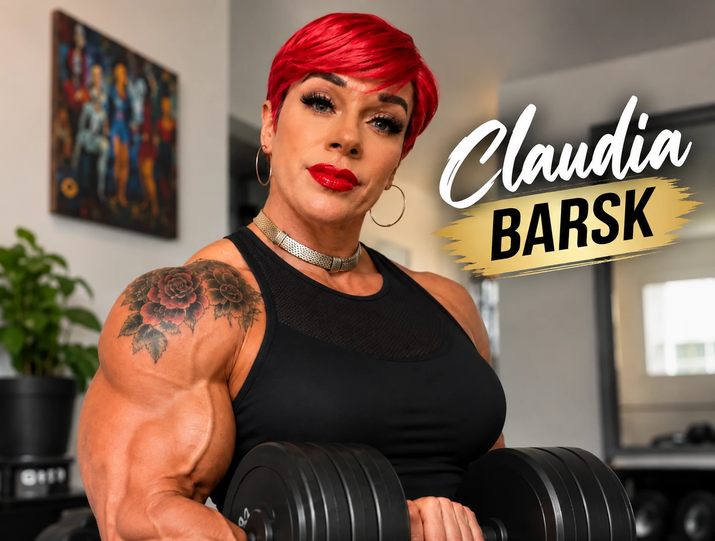 Claudia Barsk – somesta nyrkkeilykehään
