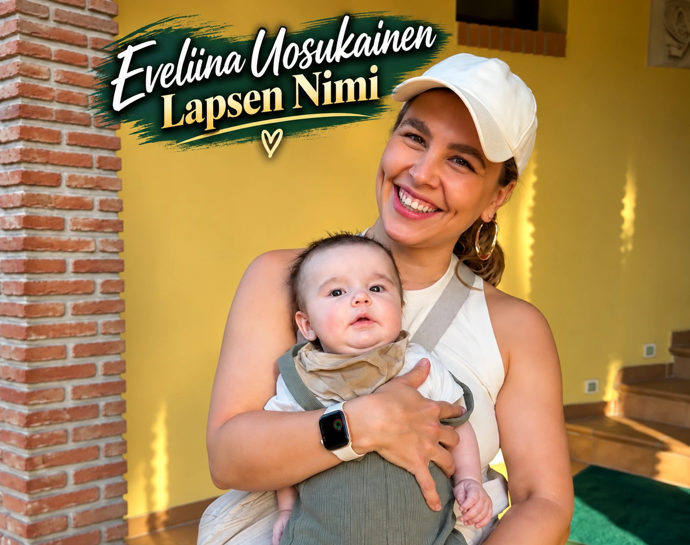 Eveliina Uosukainen lapsen nimi – Minioni?