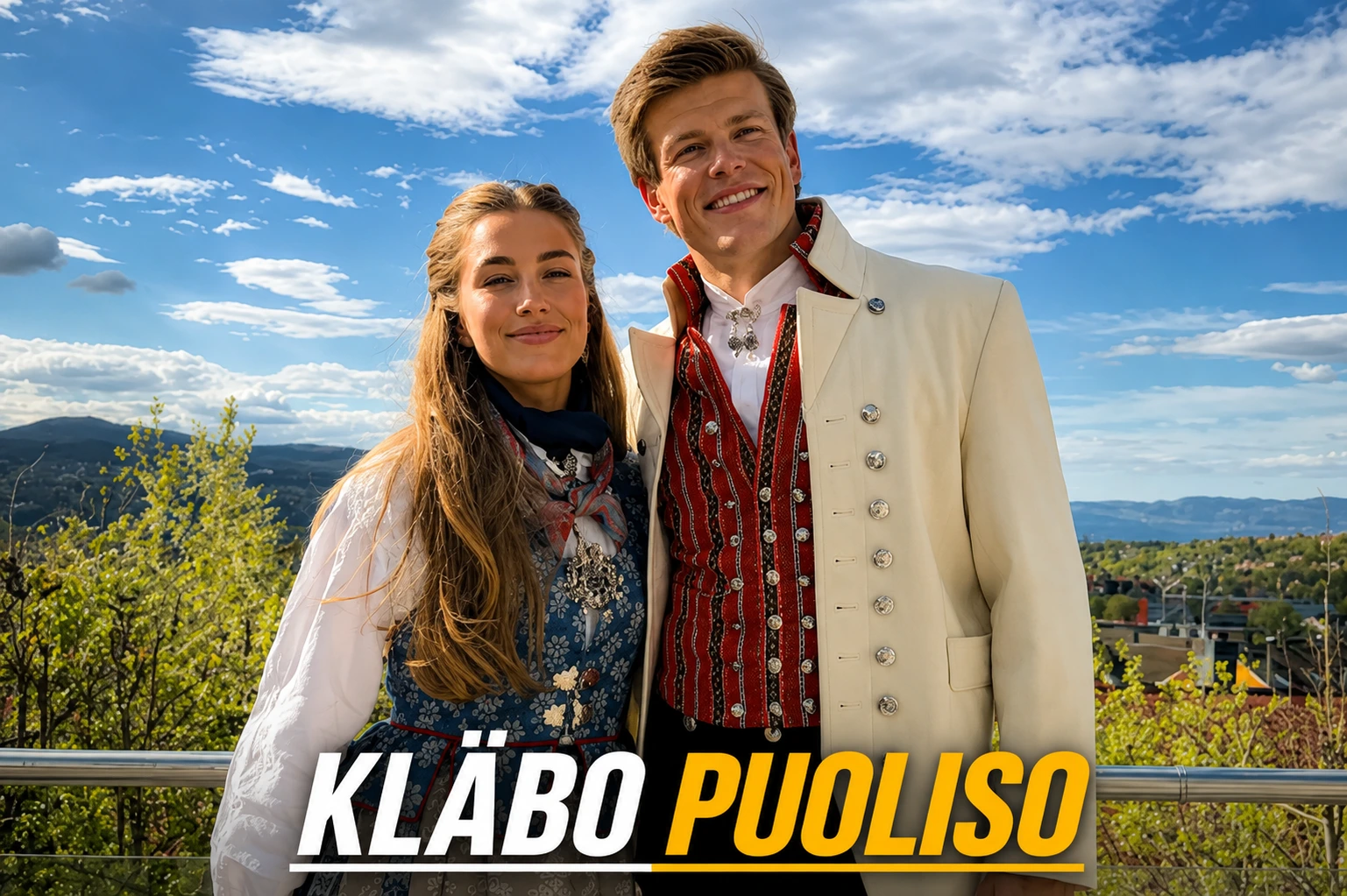 Kläbo puoliso Pernille Døsvik ja heidän suhteensa